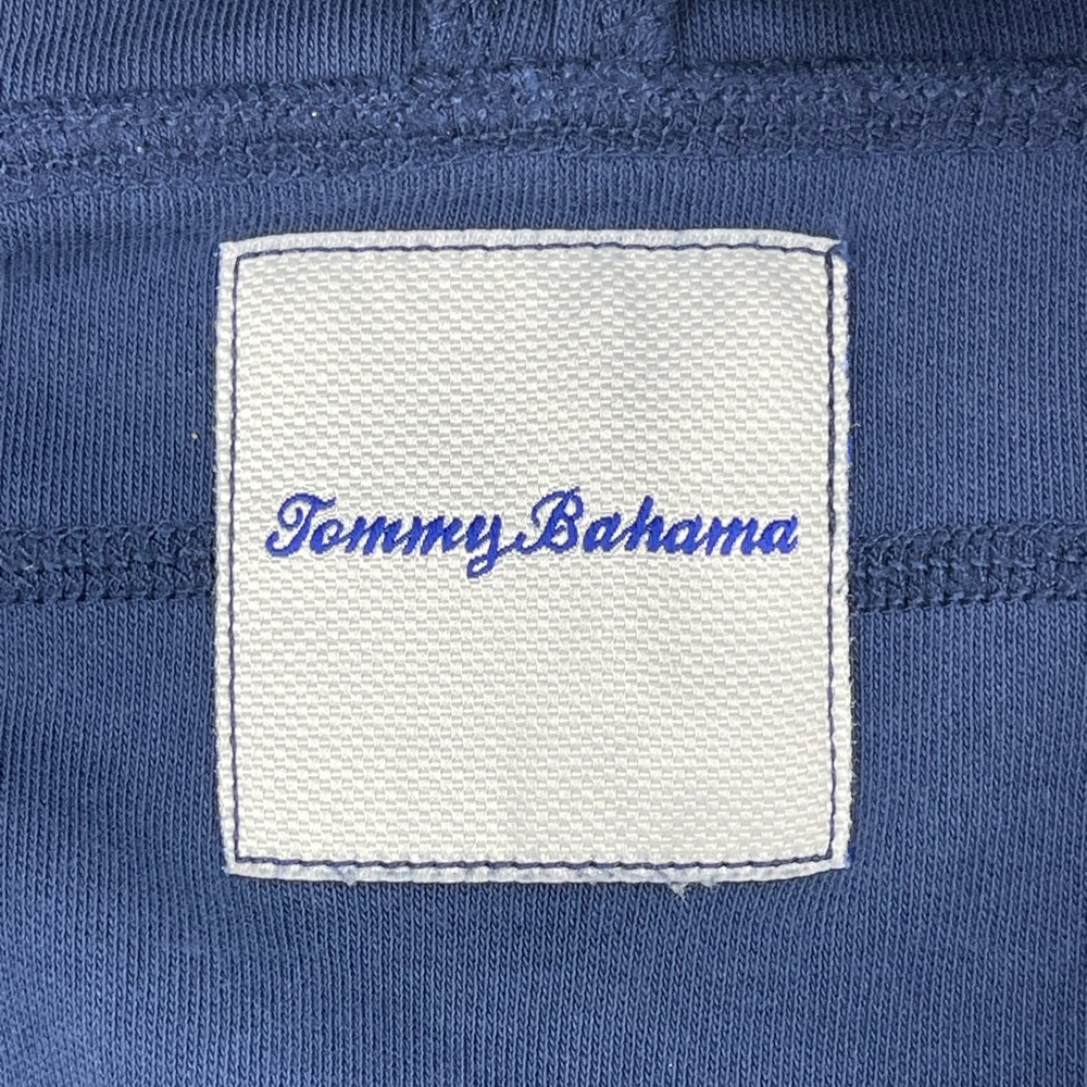 Tommy Bahama Pullover 1/4 Quarter Zip Pima Cotton Soft Blue Casual Men’s‎ 3XL - Picture 8 of 10